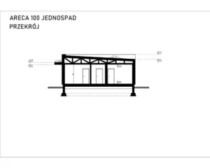 Arago House - Areca 100 - Warianty - przekrój