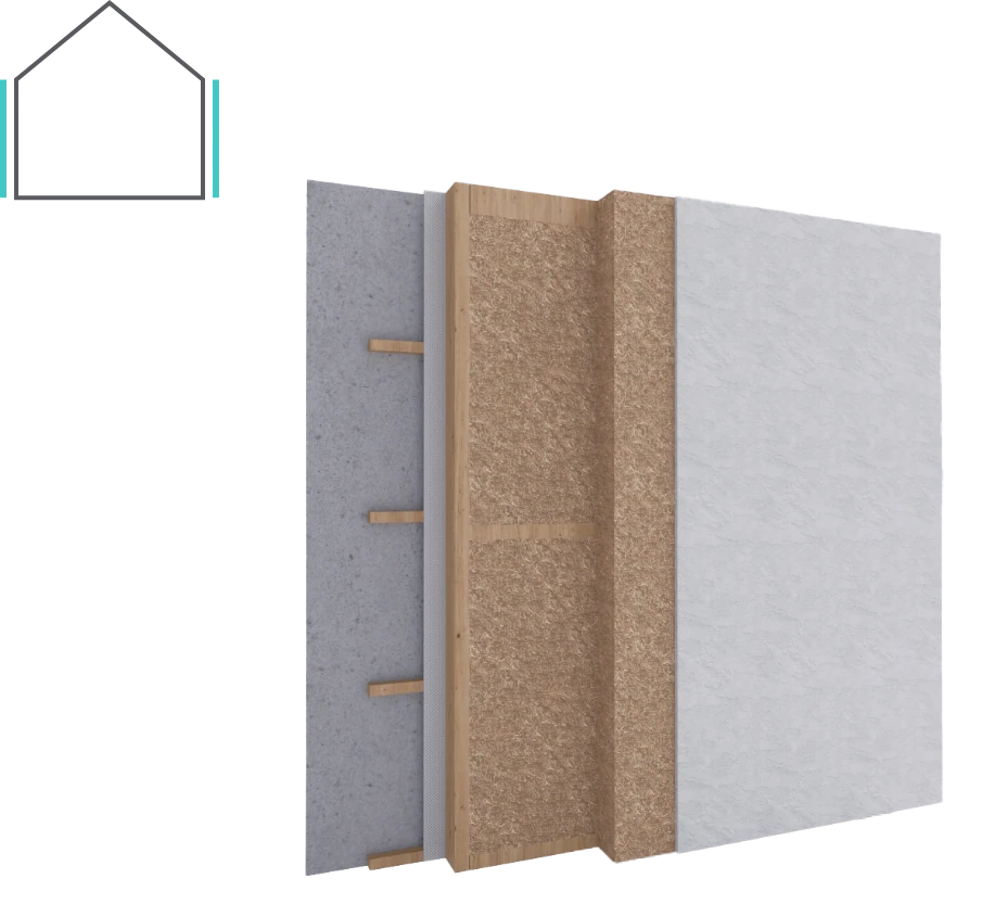 5. Technologie - Ściana zewnętrzna - tynk